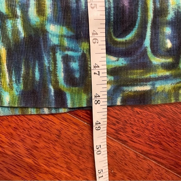 VTG Hale Muu Hawaiian Abstract Tiki Muumuu Dress Artsy 60s 70s *see msrmts - Picture 10 of 11